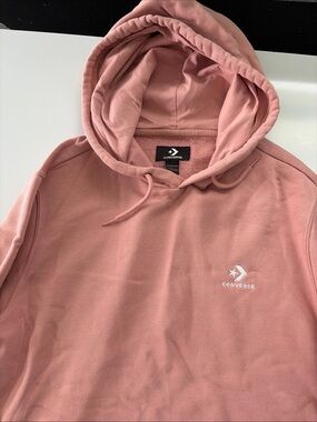 Converse Men's Dusty Rose Pullover Hoodie
